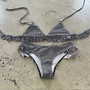 Checkered Bikini Set